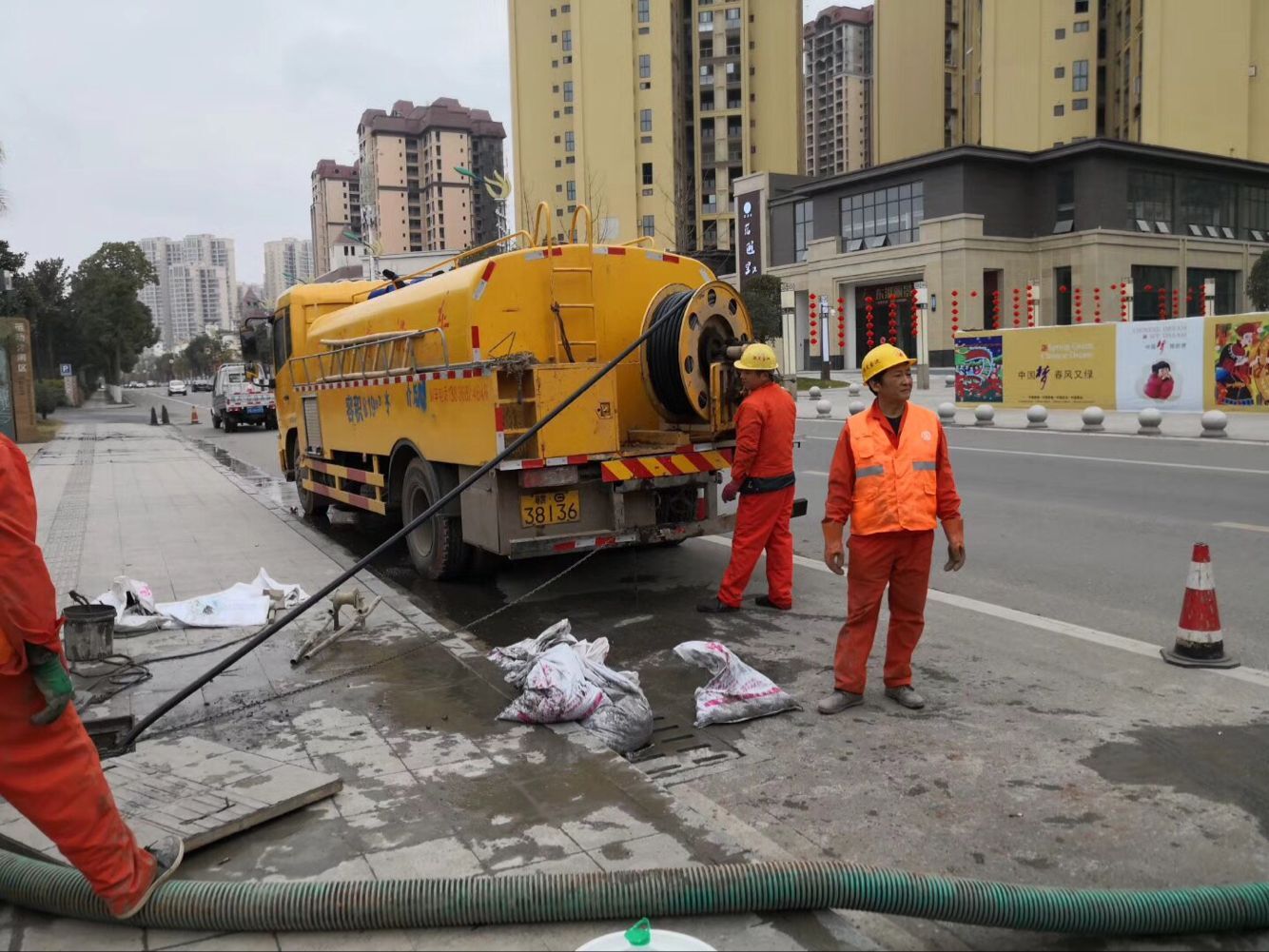 南阳排污管道清淤-管道清洗